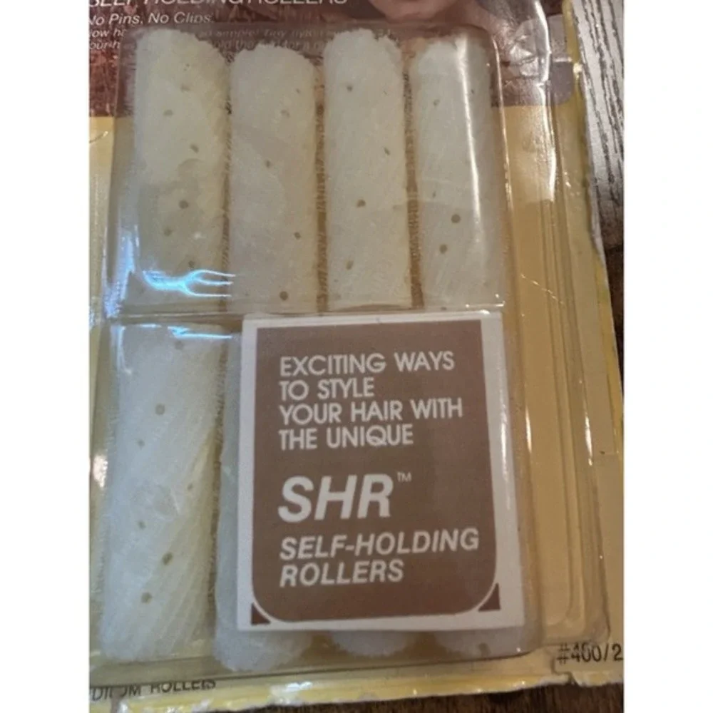 Vintage Hair Rollers! Self Holding! Unique old hard to‎ find retro Item! NICE!